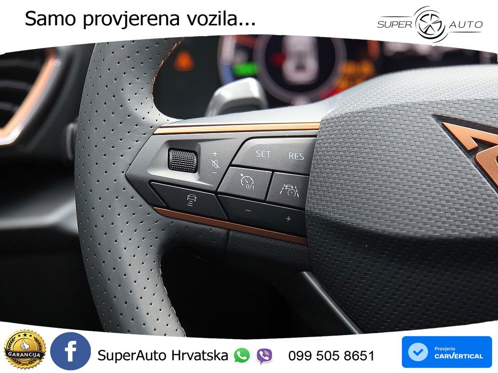 Cupra Formentor 1.4 TSI (245 KS) e-Hybrid DSG VZ LED+GR SJED+ACC