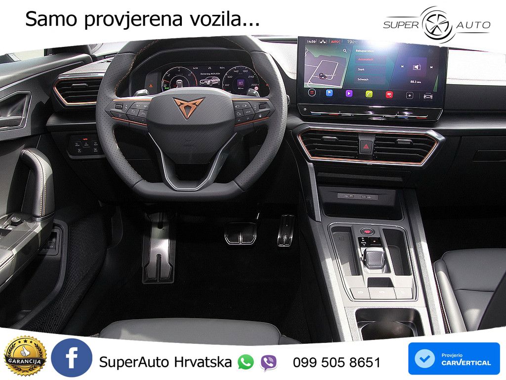 Cupra Formentor 1.4 TSI (245 KS) e-Hybrid DSG VZ LED+GR SJED+ACC