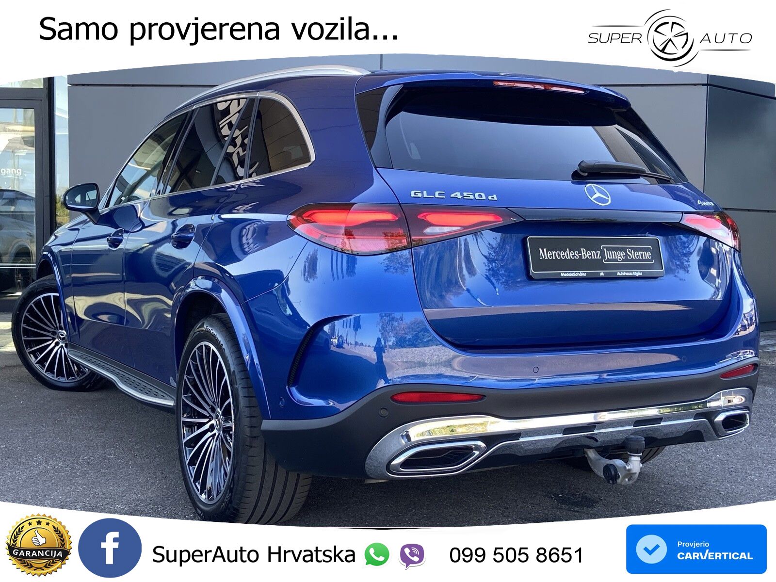 Mercedes GLC 450d (367 KS) 4MATIC 9G-TRONIC AMG LED+GR SJED+ACC