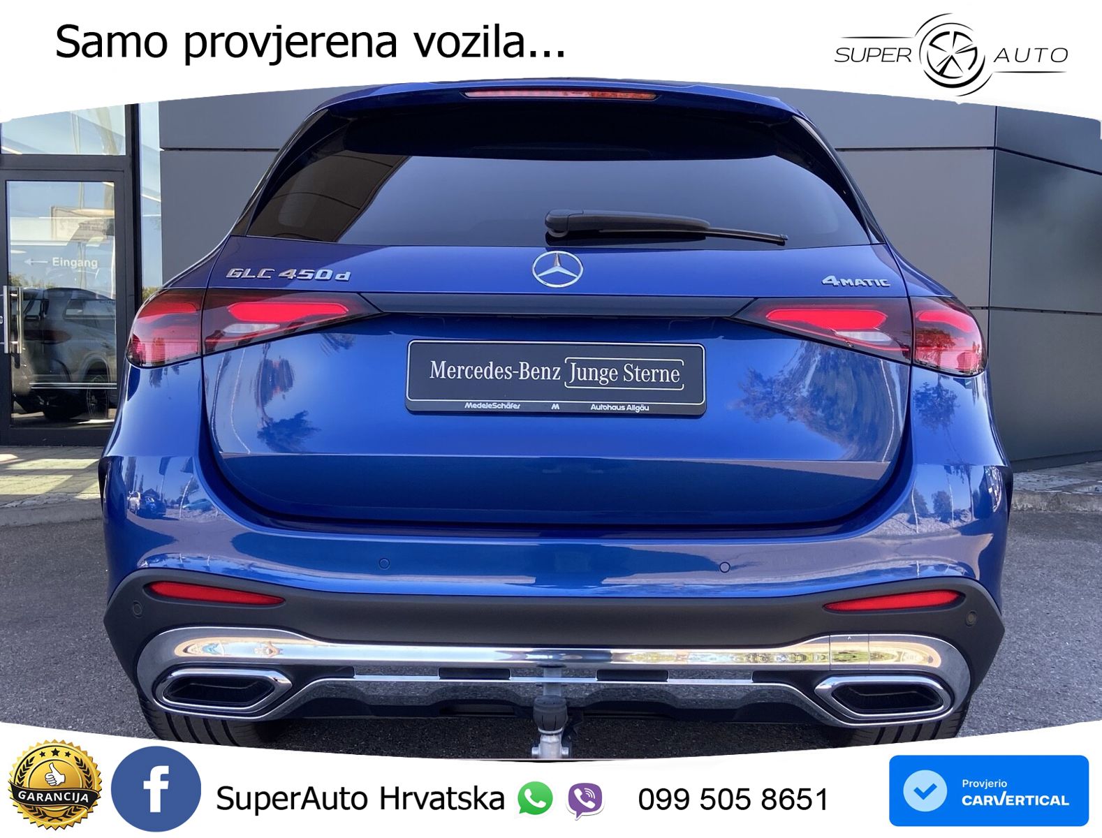 Mercedes GLC 450d (367 KS) 4MATIC 9G-TRONIC AMG LED+GR SJED+ACC