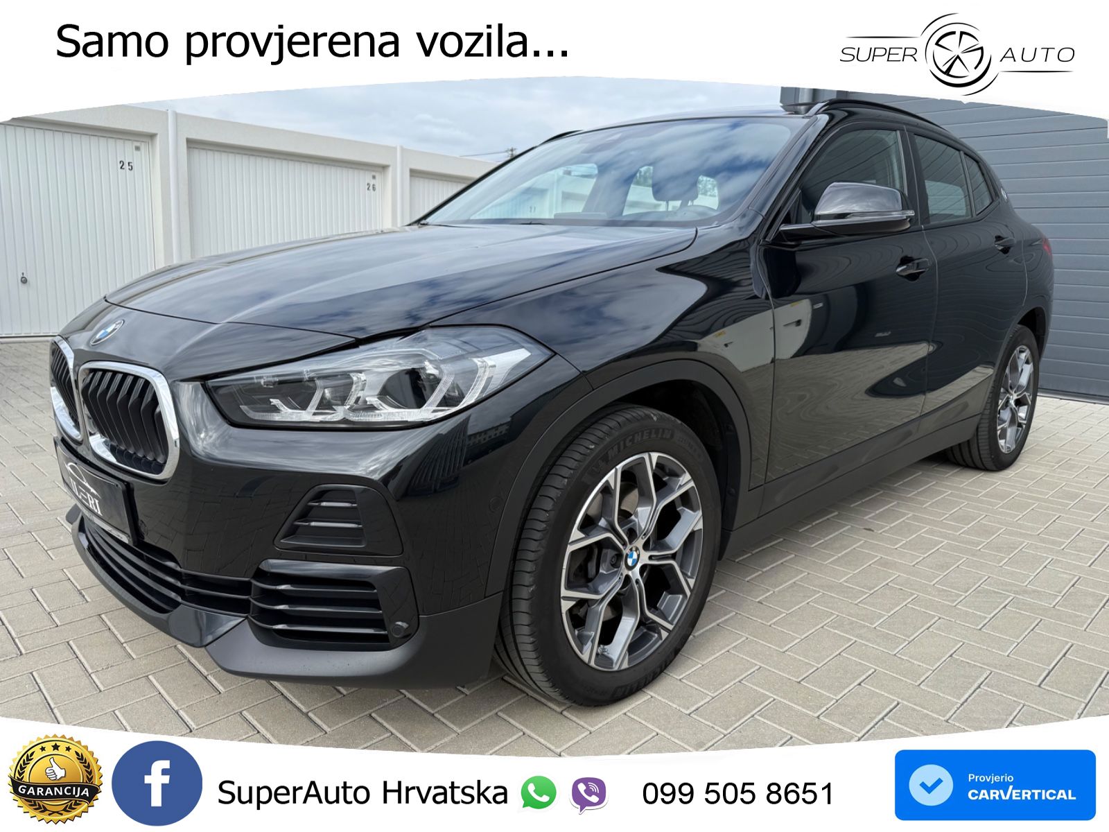 BMW X2 xDrive25d Steptronic Advantage LED+GR SJED+ACC