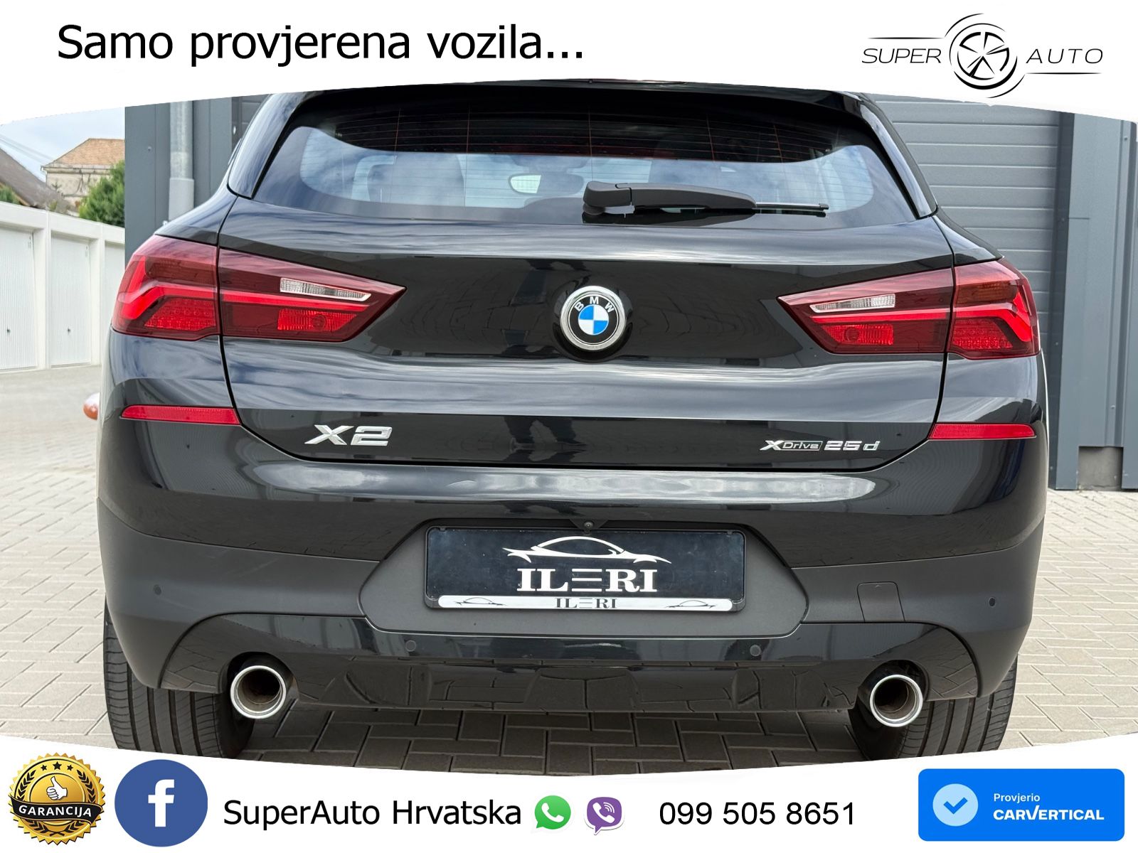 BMW X2 xDrive25d Steptronic Advantage LED+GR SJED+ACC