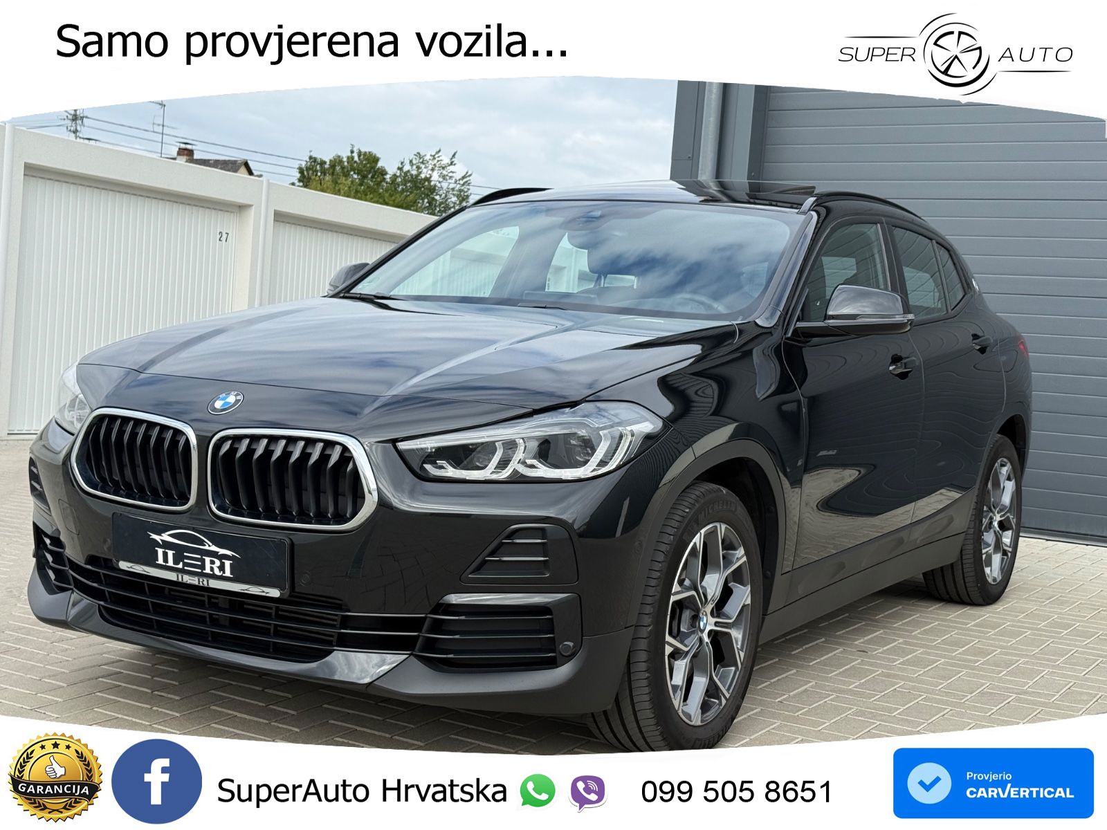 BMW X2 xDrive25d Steptronic Advantage LED+GR SJED+ACC