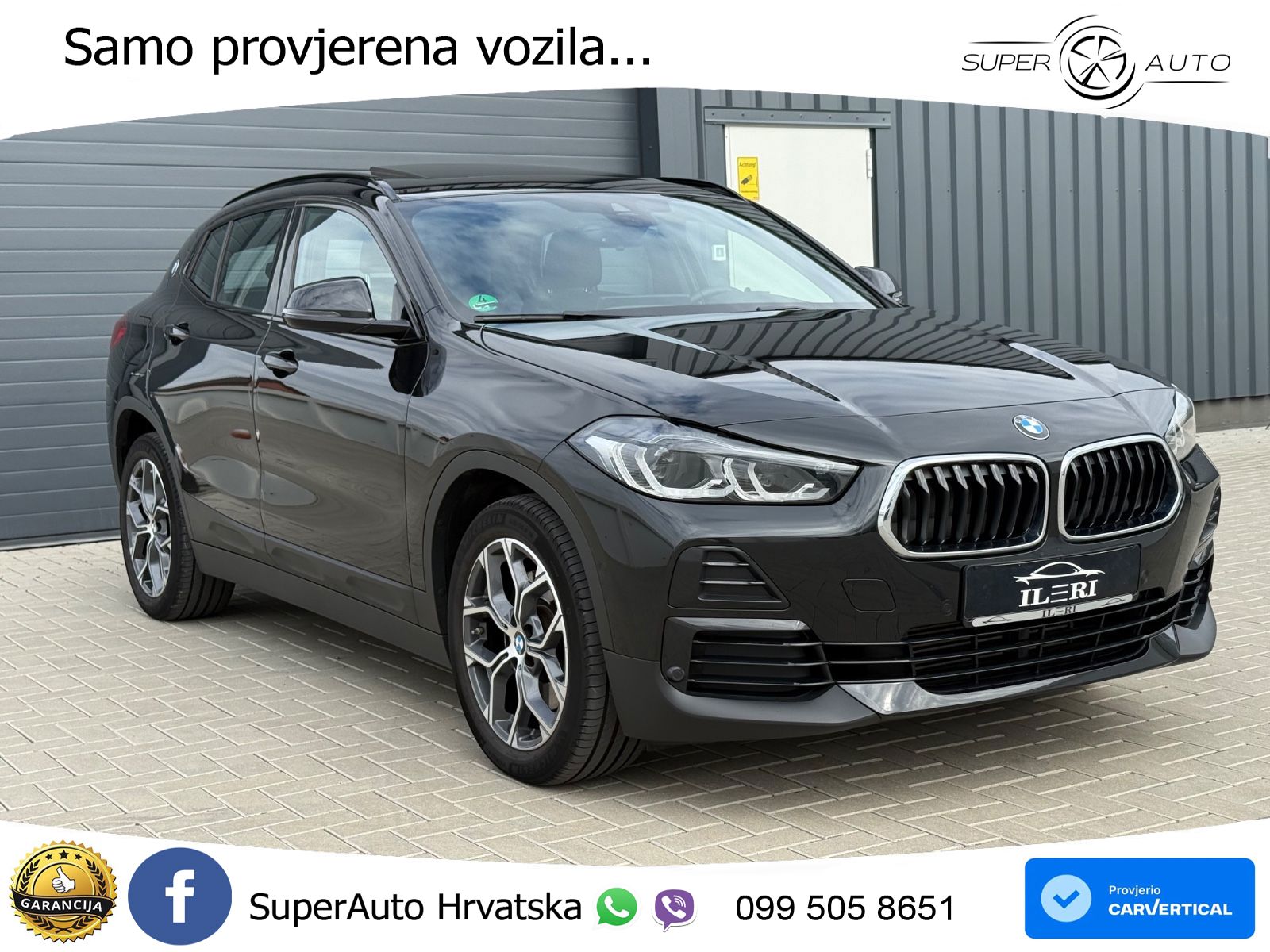 BMW X2 xDrive25d Steptronic Advantage LED+GR SJED+ACC