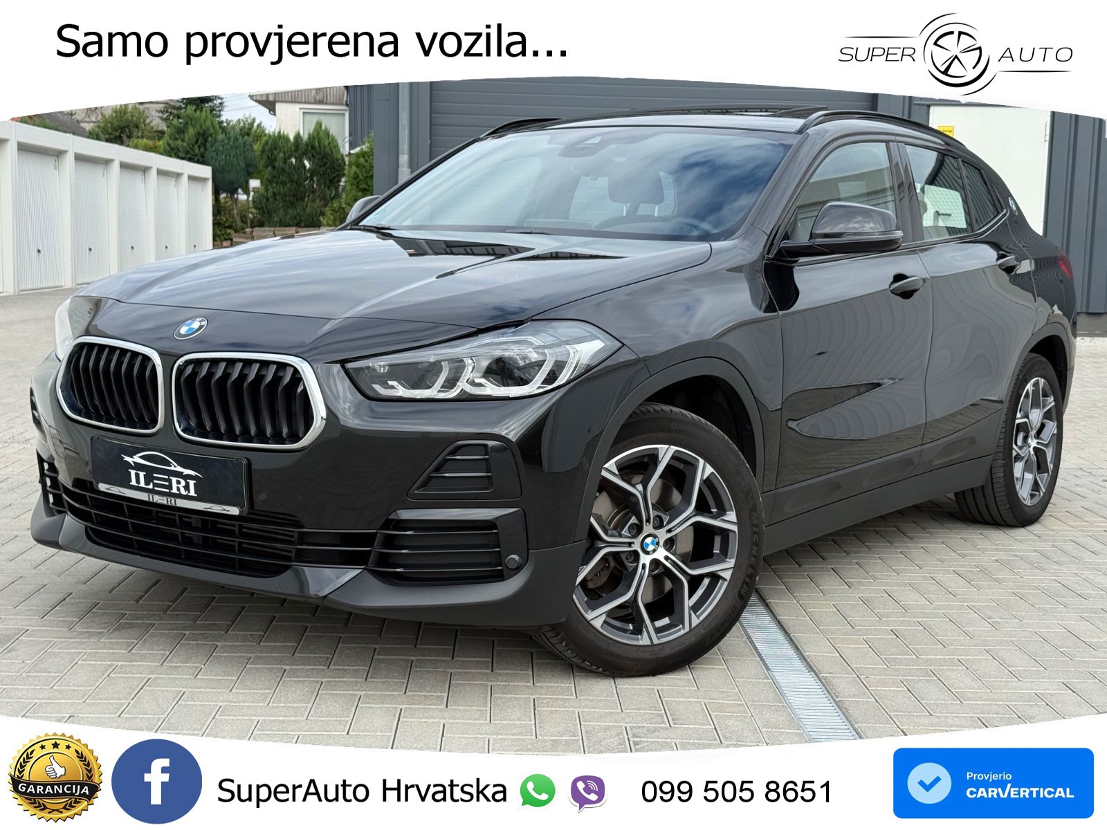 BMW X2 xDrive25d Steptronic Advantage LED+GR SJED+ACC
