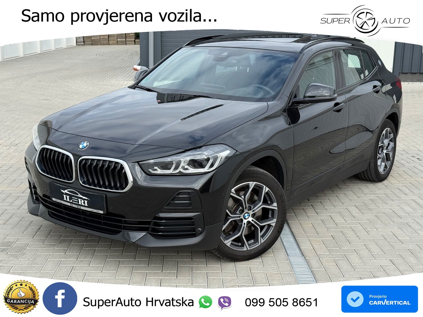 BMW X2 xDrive25d Steptronic Advantage LED+GR SJED+ACC