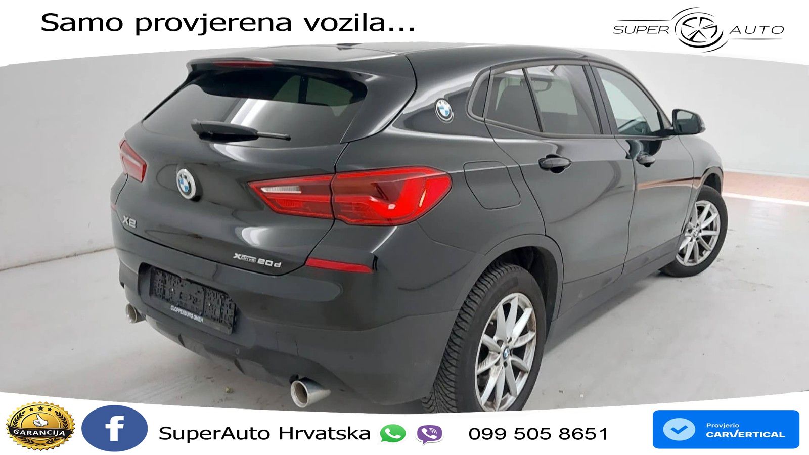 BMW X2 xDrive20d Steptronic Advantage LED+GR SJED+ACC