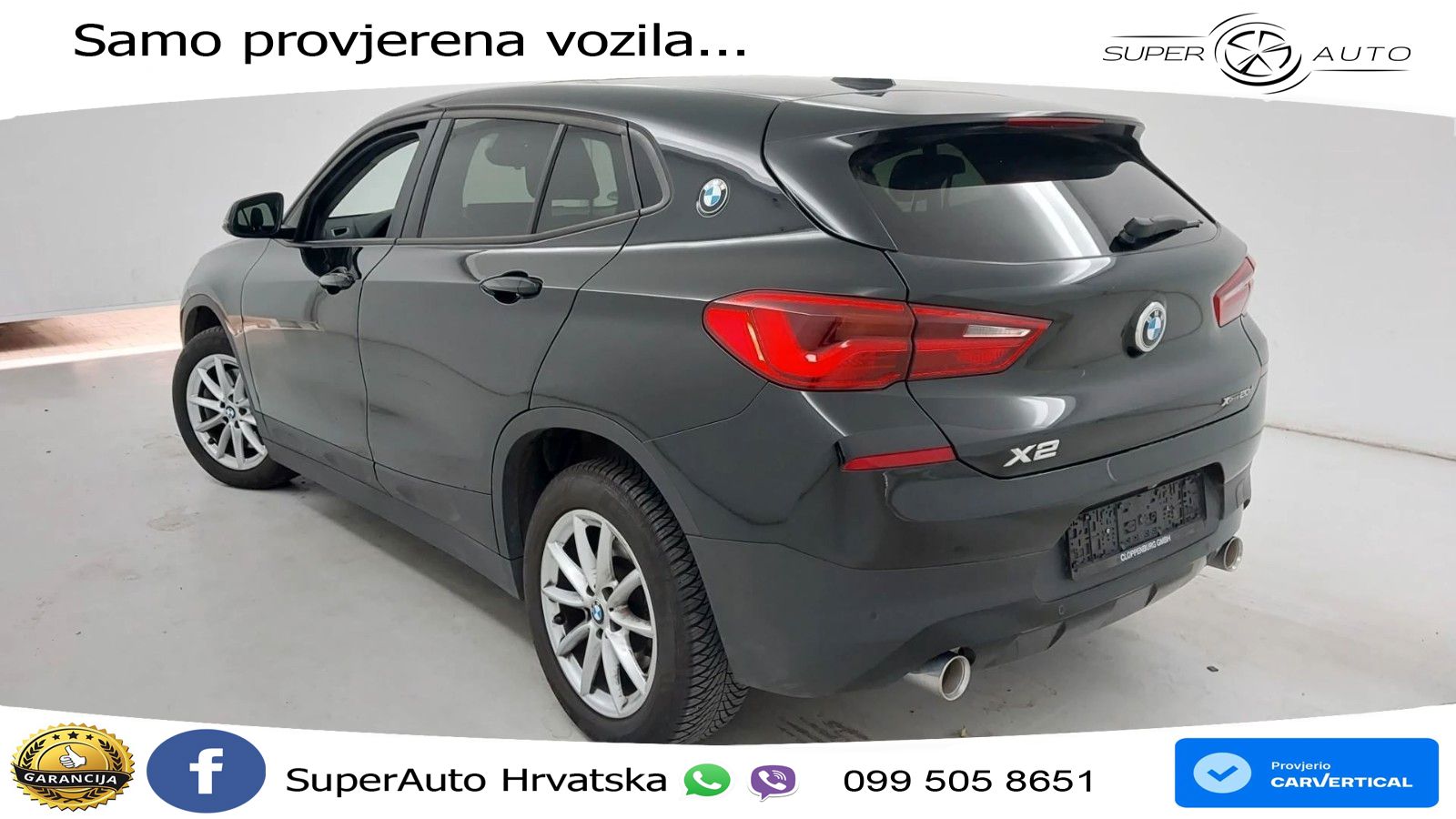 BMW X2 xDrive20d Steptronic Advantage LED+GR SJED+ACC