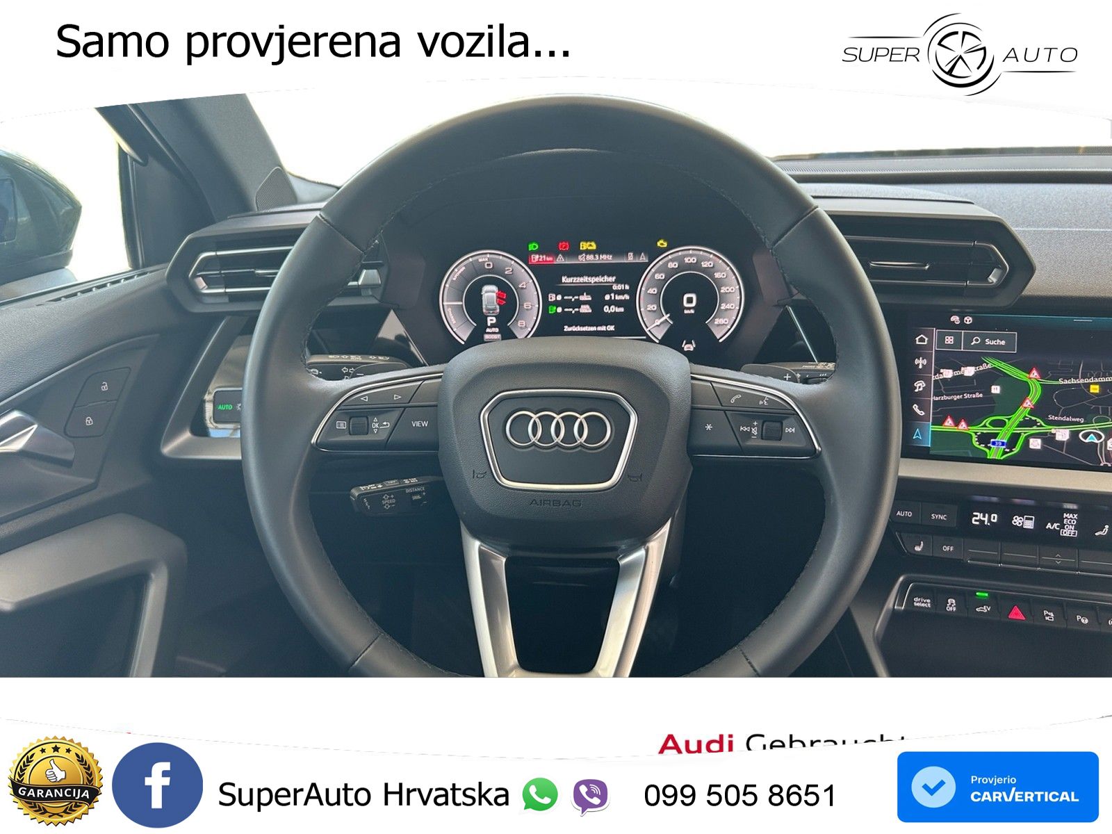 Audi A3 Sportback 40 TFSI e (204 KS) Plug-in Hybrid S tronic advanced LED+GR SJED+ACC