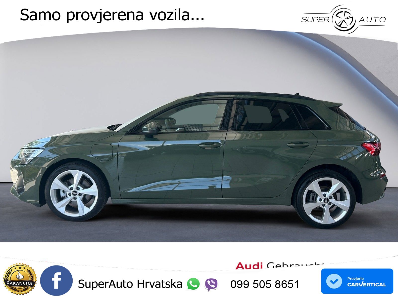 Audi A3 Sportback 40 TFSI e (204 KS) Plug-in Hybrid S tronic advanced LED+GR SJED+ACC