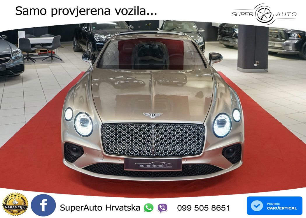 Bentley Continental GT III Speed 6.0 TSI W12 (659 KS) AWD DCT ACC+HEAD+GR SJED+360+PANO