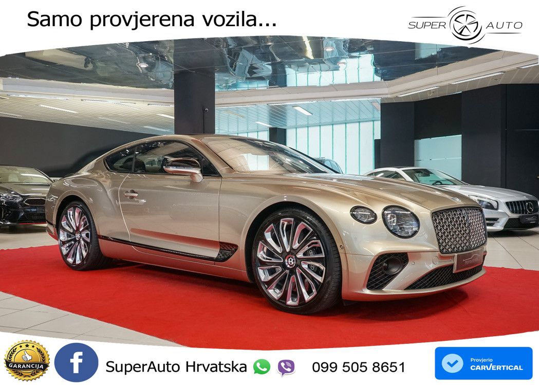 Bentley Continental GT III Speed 6.0 TSI W12 (659 KS) AWD DCT ACC+HEAD+GR SJED+360+PANO