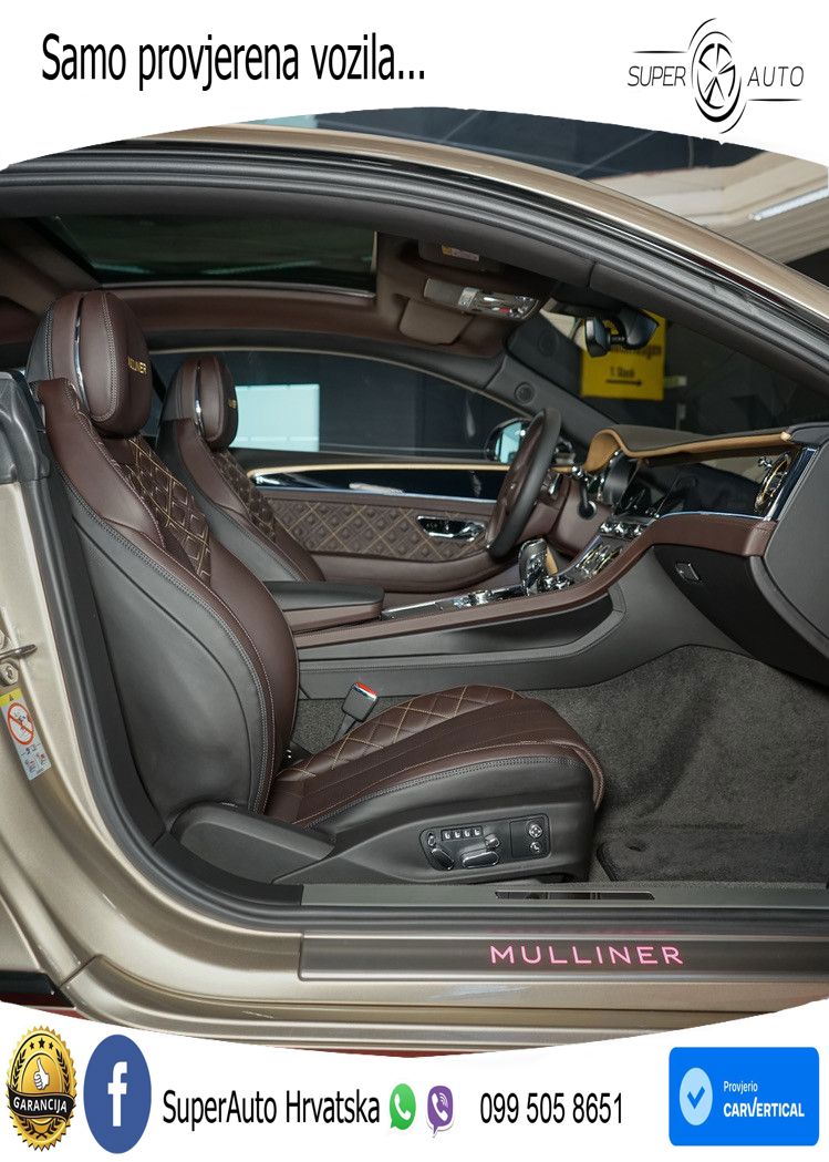 Bentley Continental GT III Speed 6.0 TSI W12 (659 KS) AWD DCT ACC+HEAD+GR SJED+360+PANO