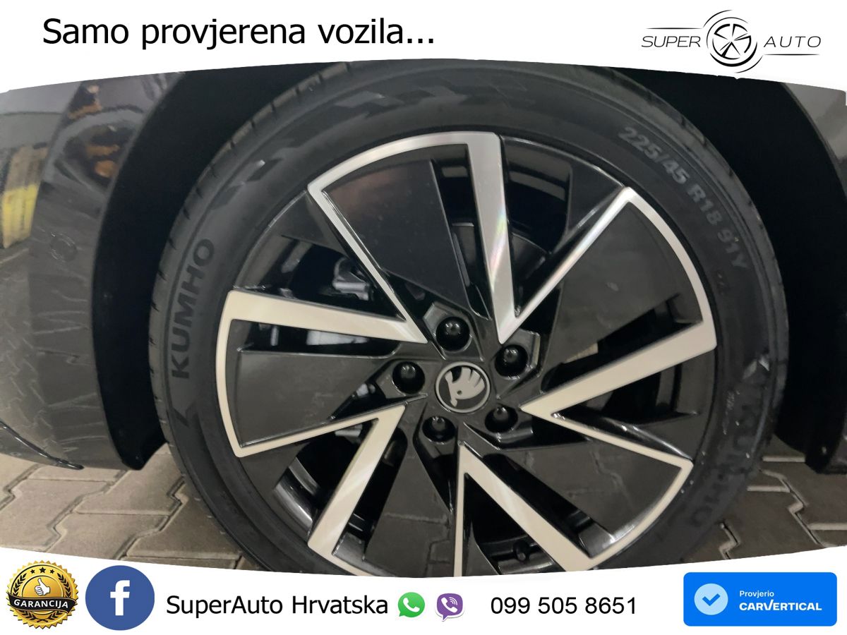 Škoda Octavia Combi 2.0 TSI (204 KS) 4x4 DSG SportLine LED+GR SJED+ACC