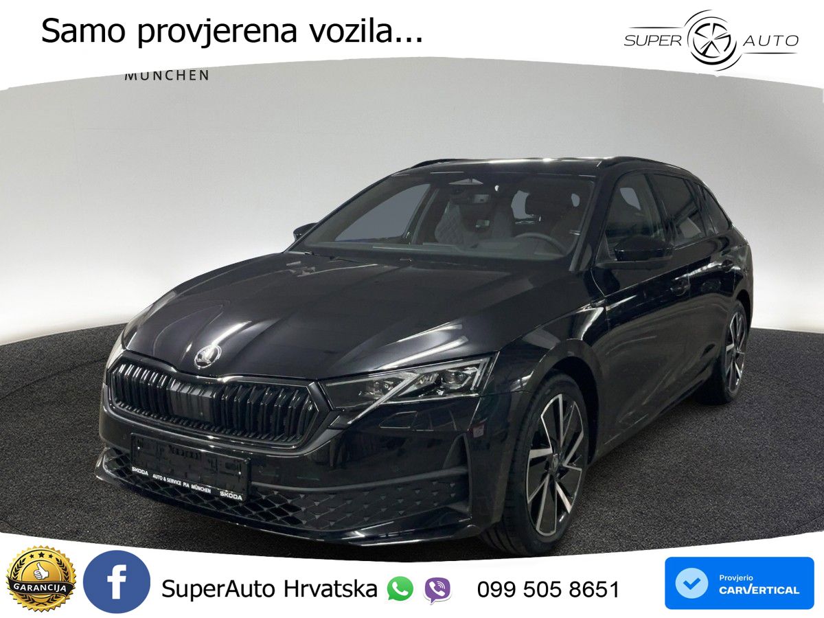 Škoda Octavia Combi 2.0 TSI (204 KS) 4x4 DSG SportLine LED+GR SJED+ACC