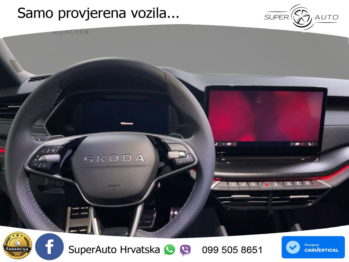 Škoda Octavia Combi 2.0 TSI (204 KS) 4x4 DSG SportLine LED+GR SJED+ACC