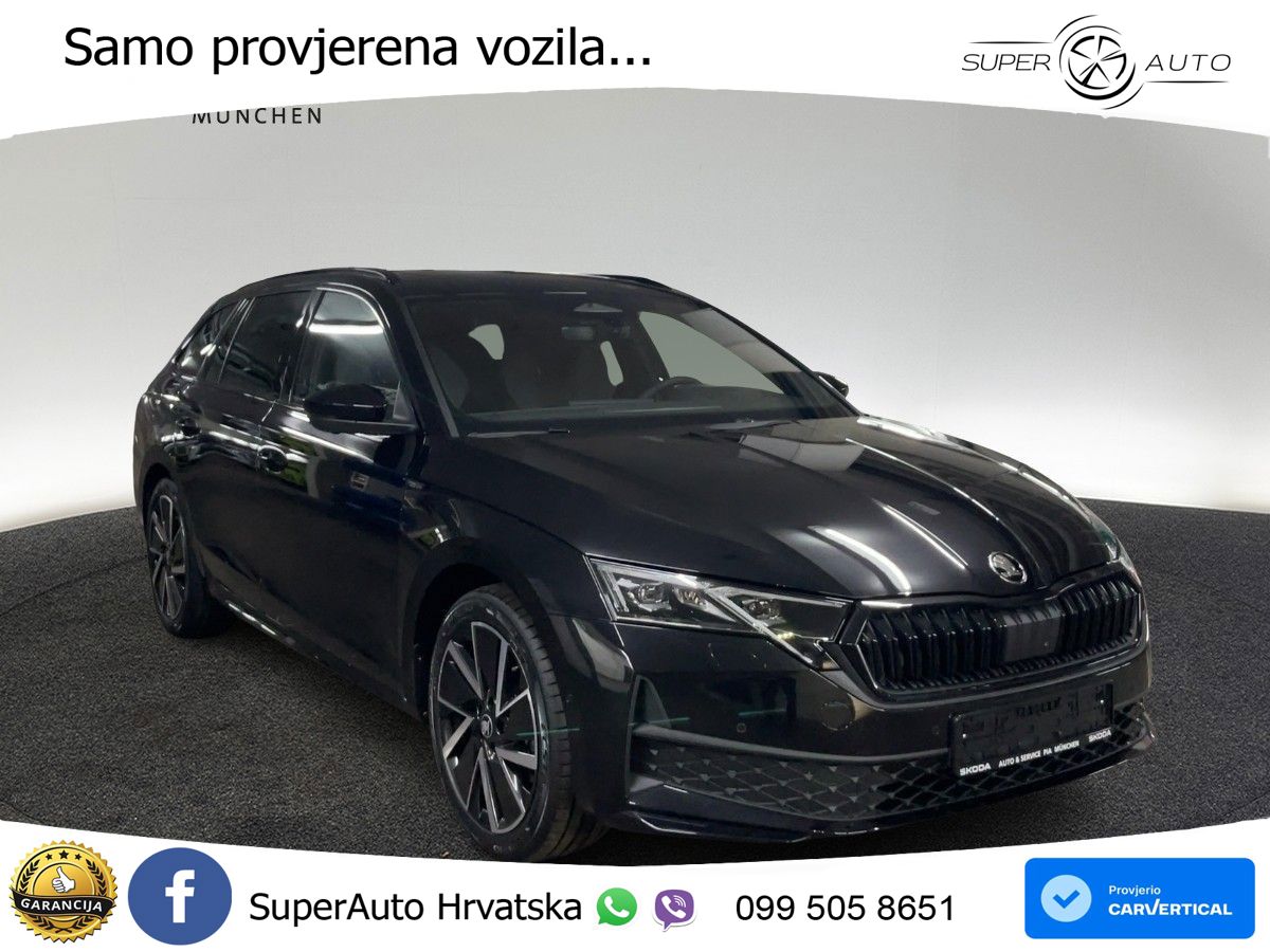 Škoda Octavia Combi 2.0 TSI (204 KS) 4x4 DSG SportLine LED+GR SJED+ACC