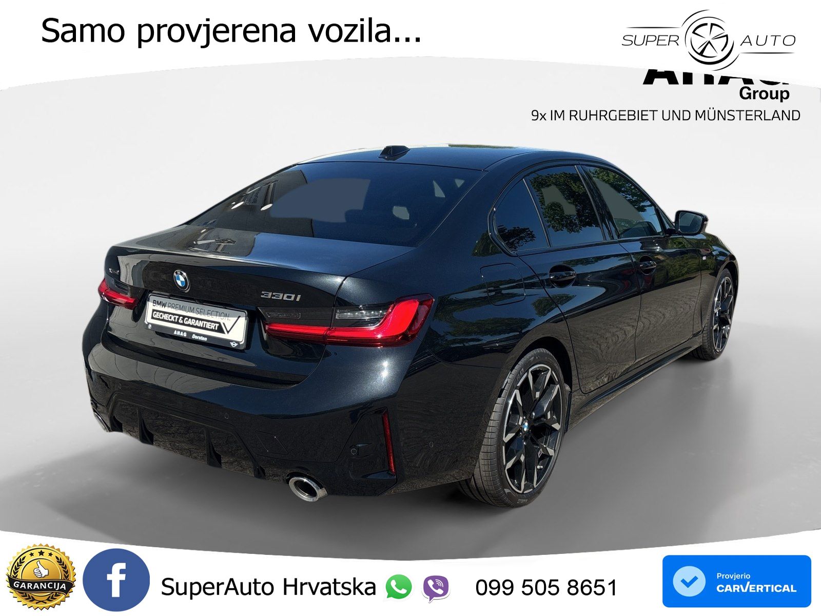 BMW 330i (245 KS) xDrive Steptronic M Sport LED+GR SJED+ACC