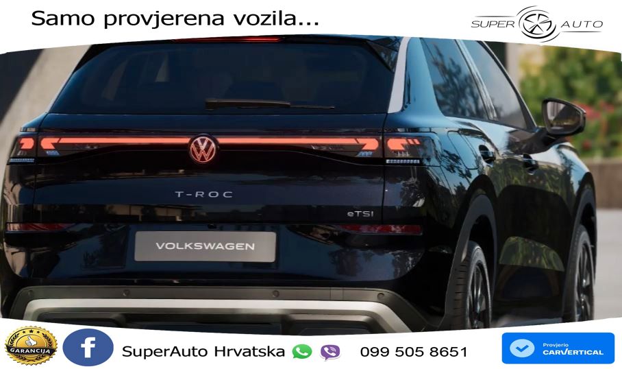 Volkswagen T-Roc II 1.5 eTSI (150 KS)  DSG LED+GR SJED+ACC