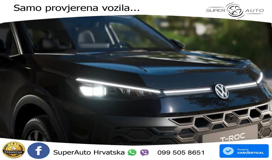 Volkswagen T-Roc II 1.5 eTSI (150 KS)  DSG LED+GR SJED+ACC