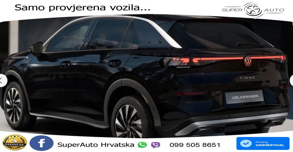 Volkswagen T-Roc II 1.5 eTSI (150 KS)  DSG LED+GR SJED+ACC