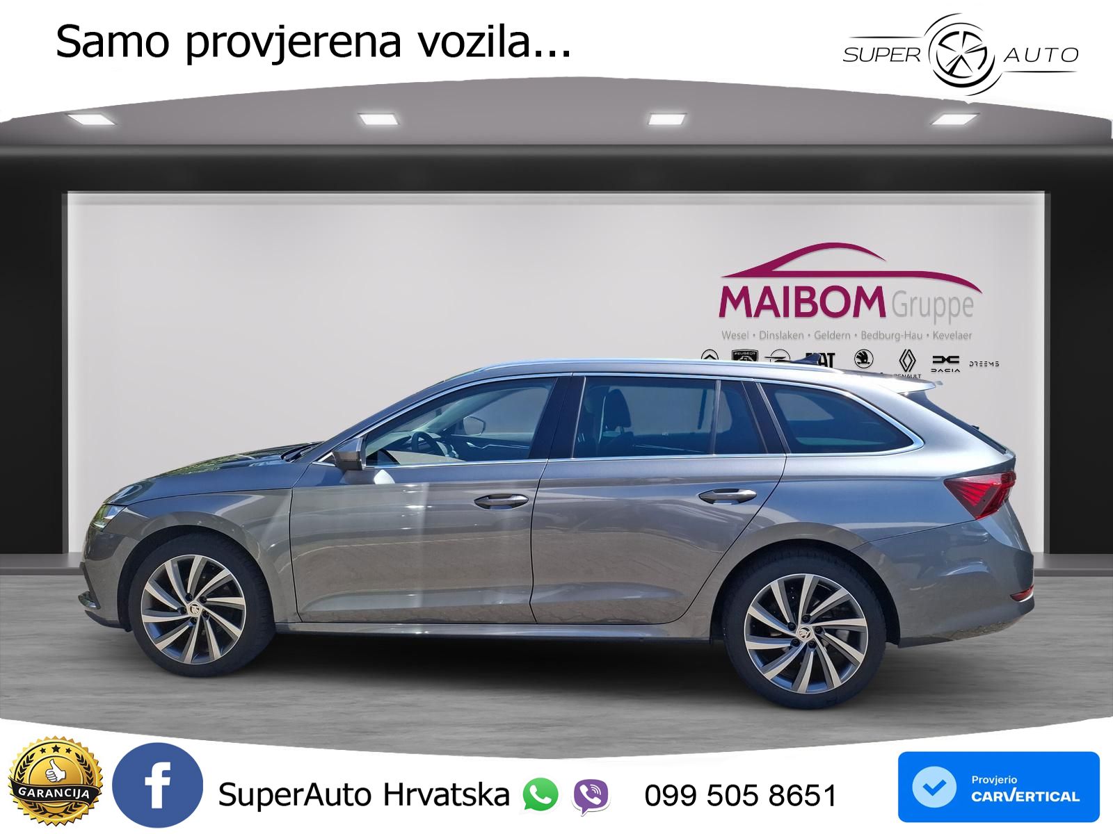Škoda Octavia Combi 2.0 TDI (150 KS) DSG