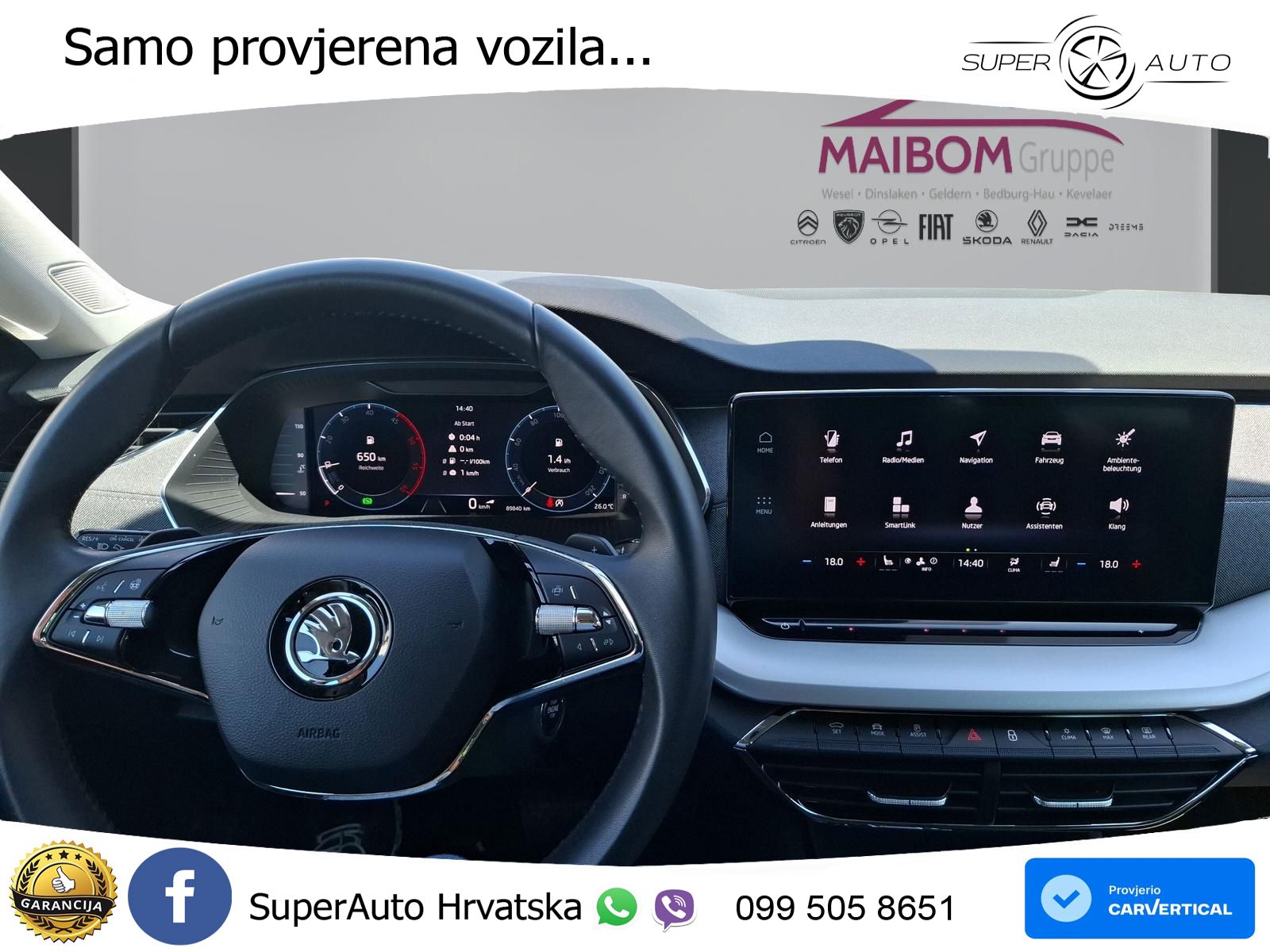 Škoda Octavia Combi 2.0 TDI (150 KS) DSG