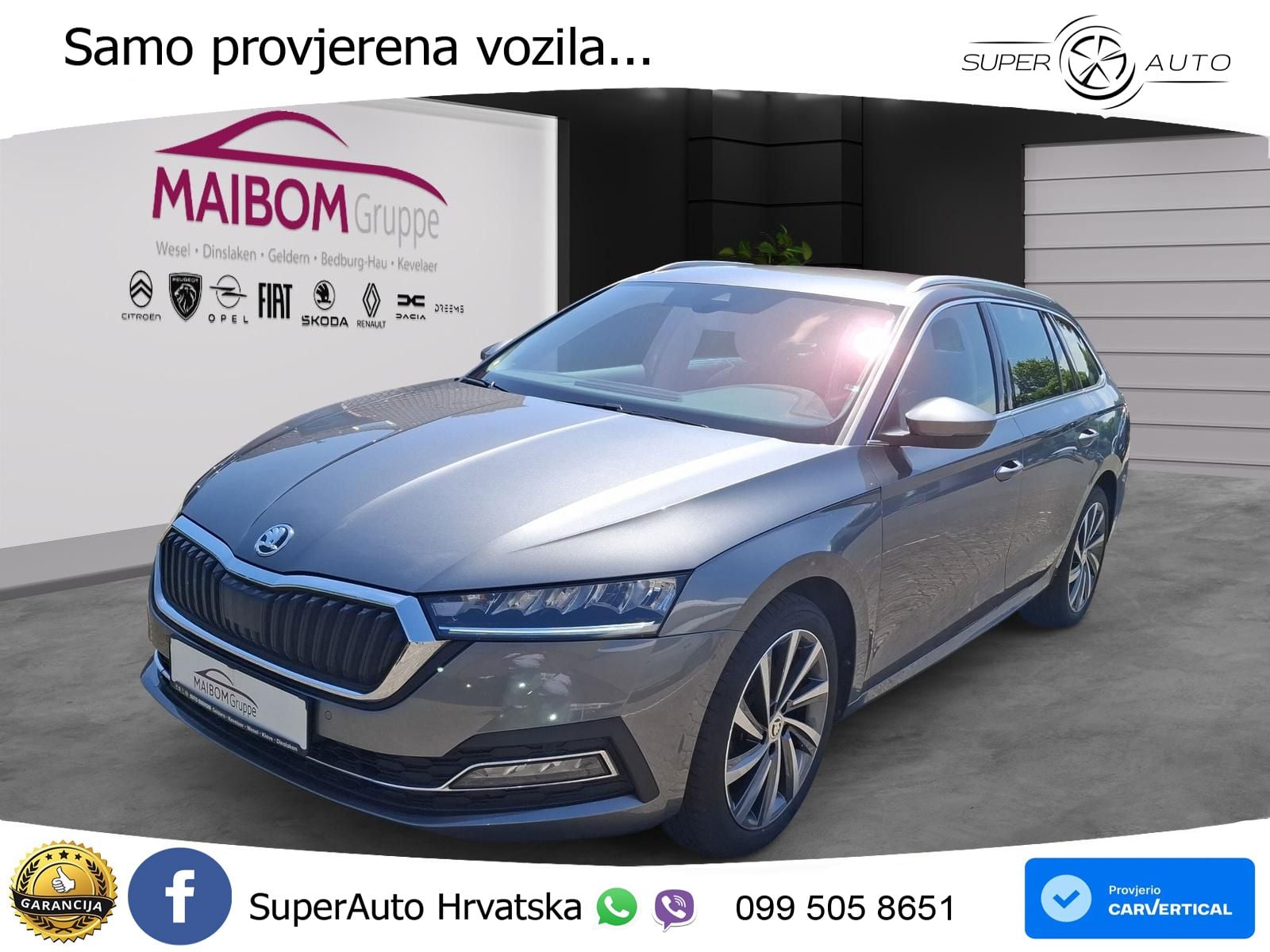 Škoda Octavia Combi 2.0 TDI (150 KS) DSG