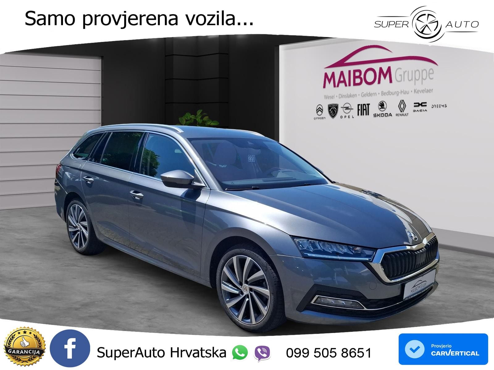 Škoda Octavia Combi 2.0 TDI (150 KS) DSG