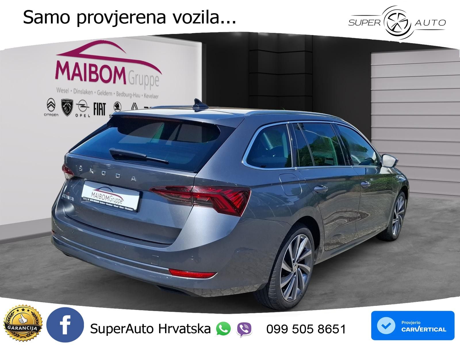 Škoda Octavia Combi 2.0 TDI (150 KS) DSG