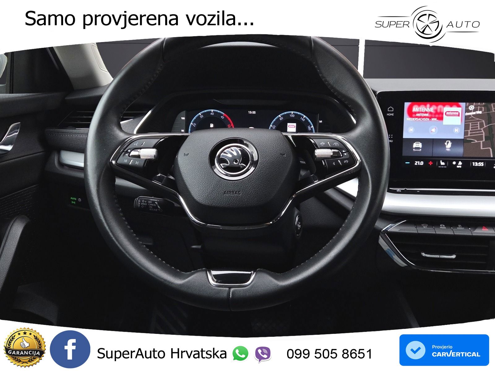Škoda Octavia Combi 2.0 TDI (150 KS) DSG LED+GR SJED+ACC