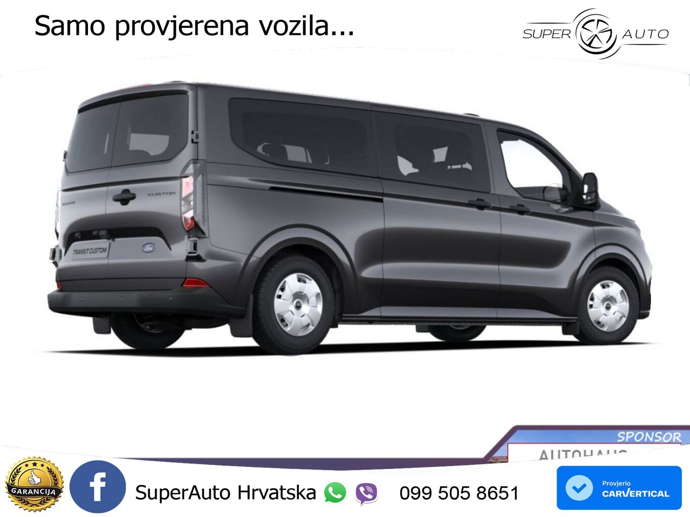 Ford Transit Custom Kombi Aut Trend L2 AHK UVP-34%* 170 KS