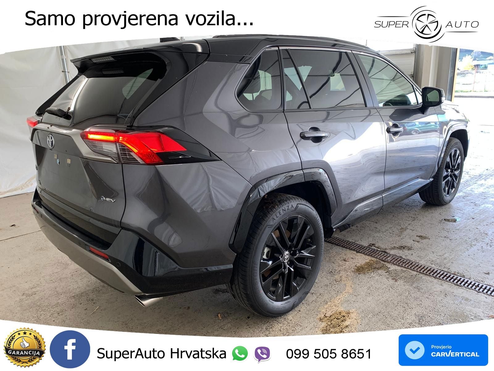 Toyota RAV4 2.5 (218 KS) Hybrid eCVT Style LED+GR SJED+ACC