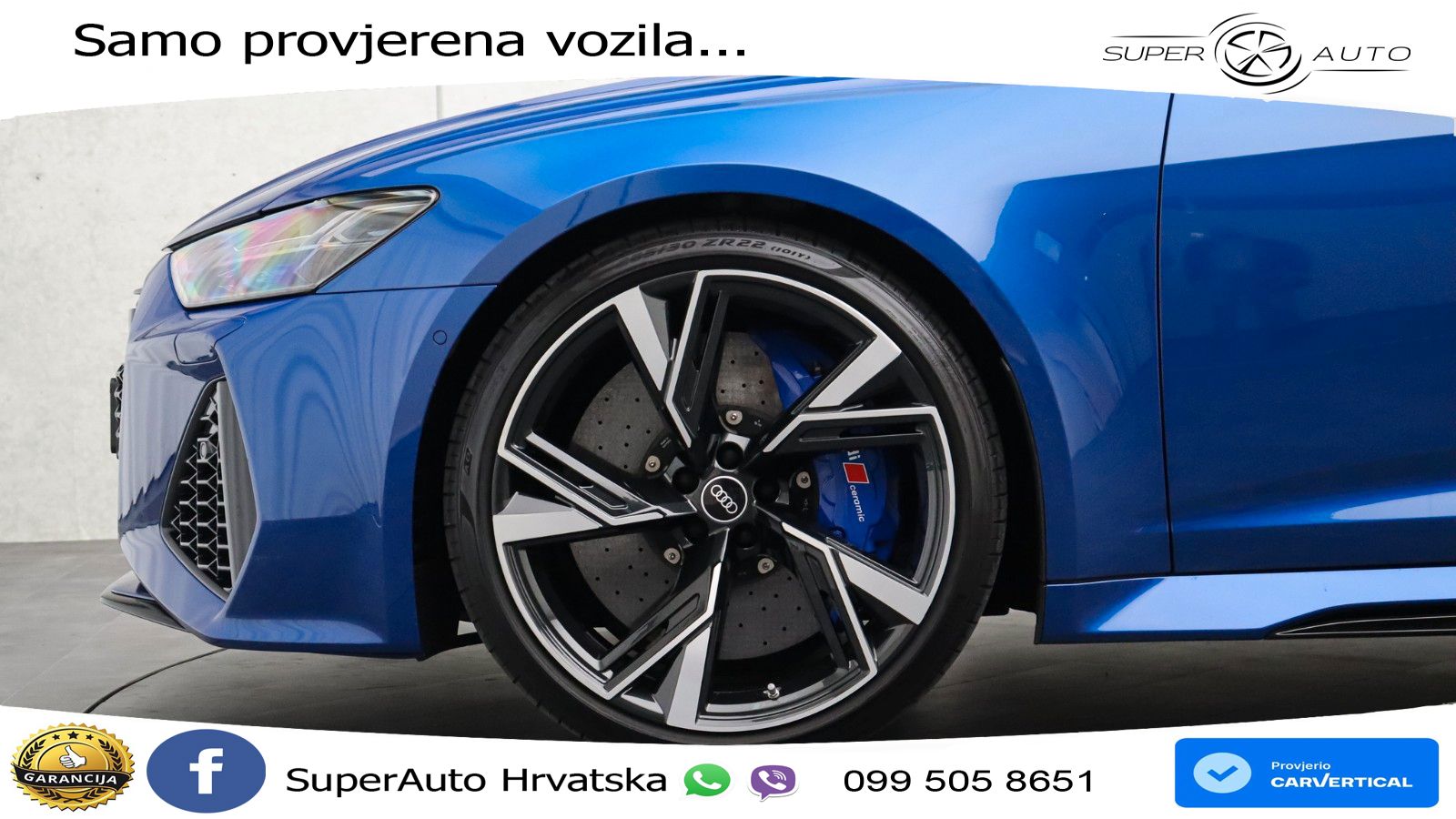 Audi RS6 Avant 4.0 TFSI V8 (600 KS) quattro Tiptronic LED+GR SJED+ACC