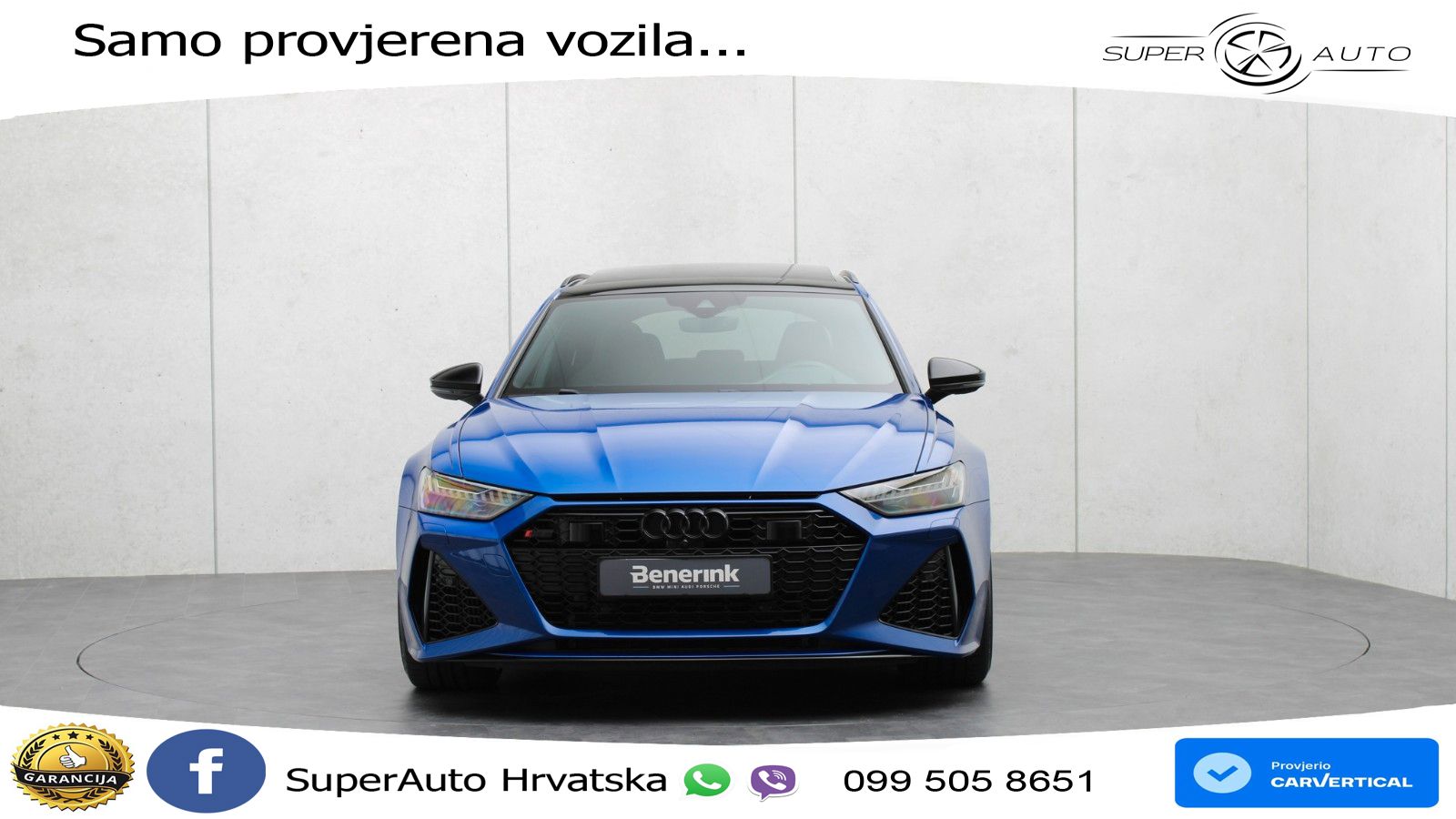 Audi RS6 Avant 4.0 TFSI V8 (600 KS) quattro Tiptronic LED+GR SJED+ACC