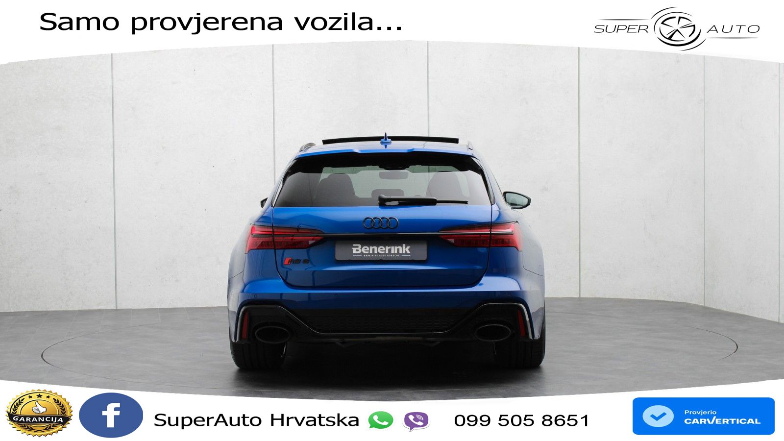 Audi RS6 Avant 4.0 TFSI V8 (600 KS) quattro Tiptronic LED+GR SJED+ACC