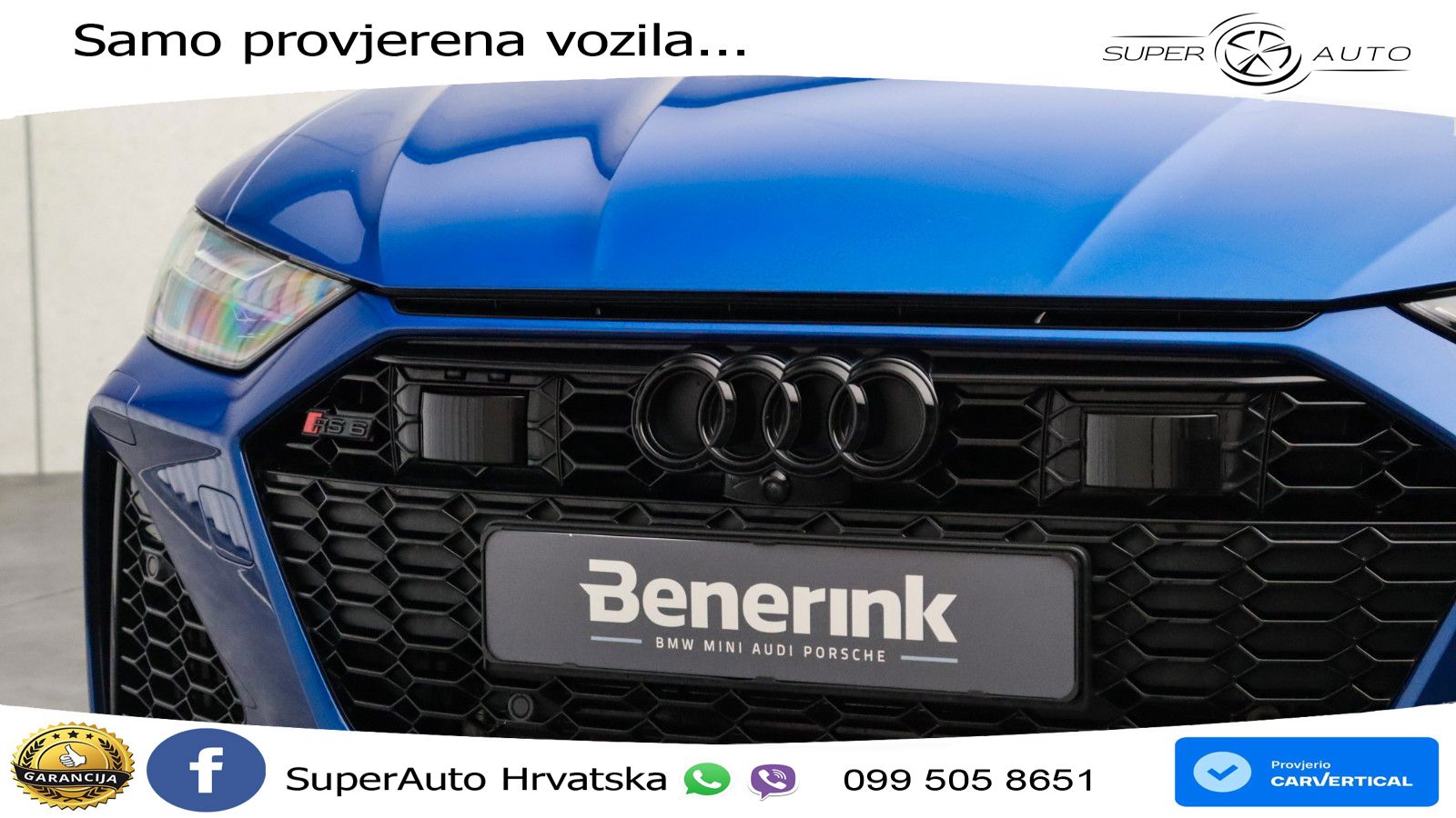 Audi RS6 Avant 4.0 TFSI V8 (600 KS) quattro Tiptronic LED+GR SJED+ACC