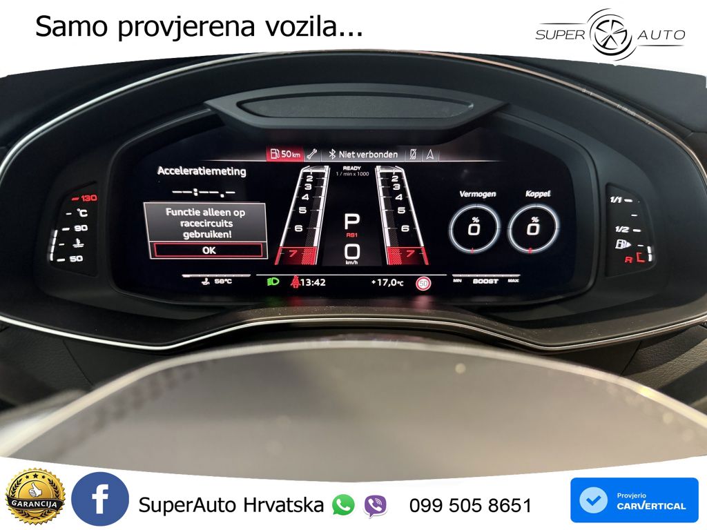 Audi RS6 Avant 4.0 TFSI V8 (600 KS) quattro Tiptronic