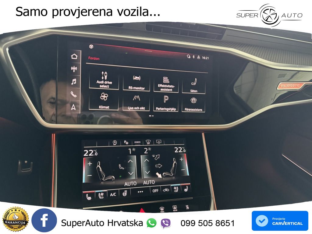 Audi RS6 Avant 4.0 TFSI V8 (600 KS) quattro Tiptronic