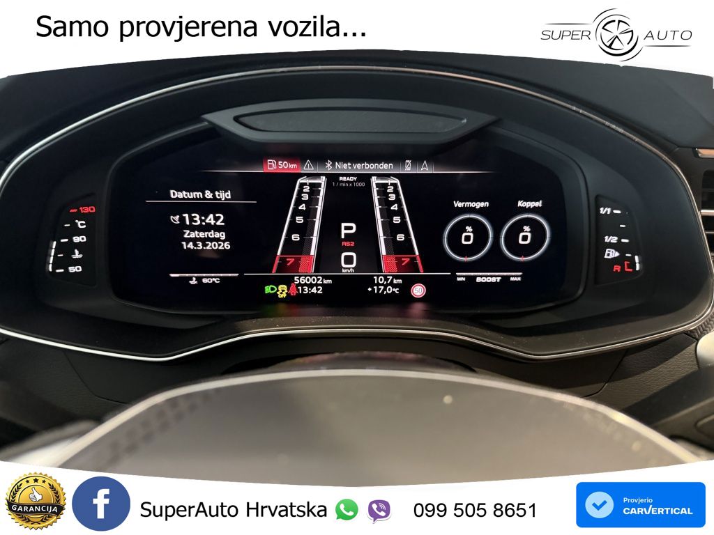 Audi RS6 Avant 4.0 TFSI V8 (600 KS) quattro Tiptronic