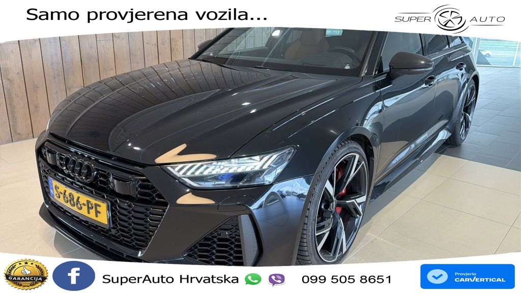 Audi RS6 Avant 4.0 TFSI V8 (600 KS) quattro Tiptronic