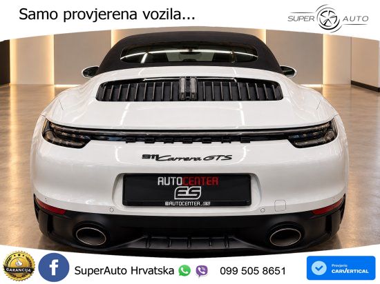 Porsche 911 Carrera GTS Cabriolet 3.0 (480 KS) PDK LED+GR SJED+ACC