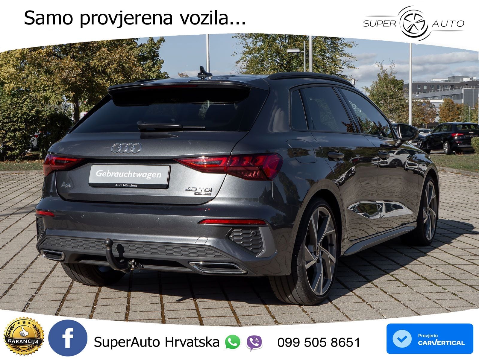 Audi A3 40 TDI (200 KS) quattro S tronic 2x S line
