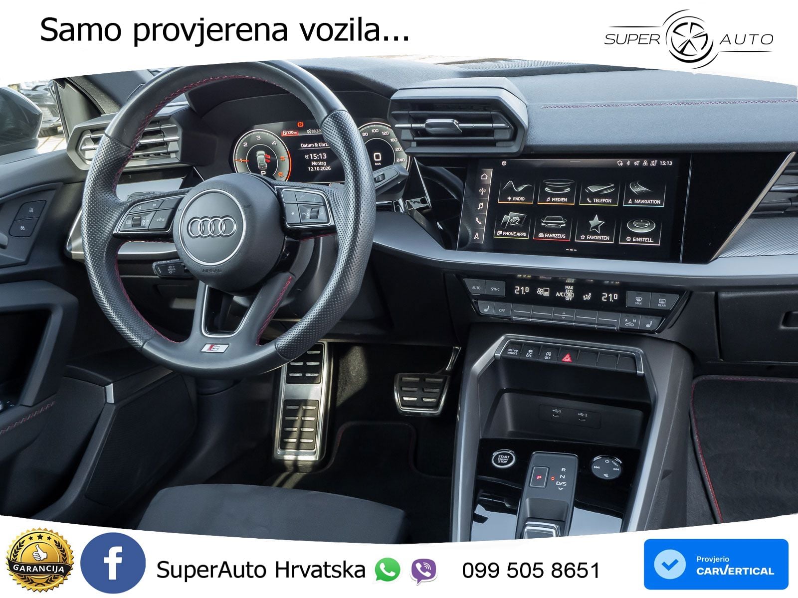 Audi A3 40 TDI (200 KS) quattro S tronic 2x S line