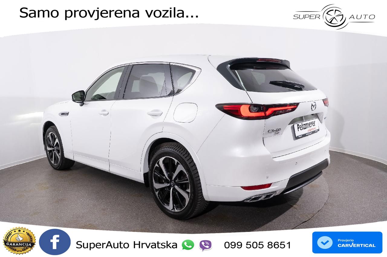 Mazda CX-60 2.5 e-Skyactiv (328 KS) AWD Automatic ACC+HEAD+4xGR SJED+360+PANO