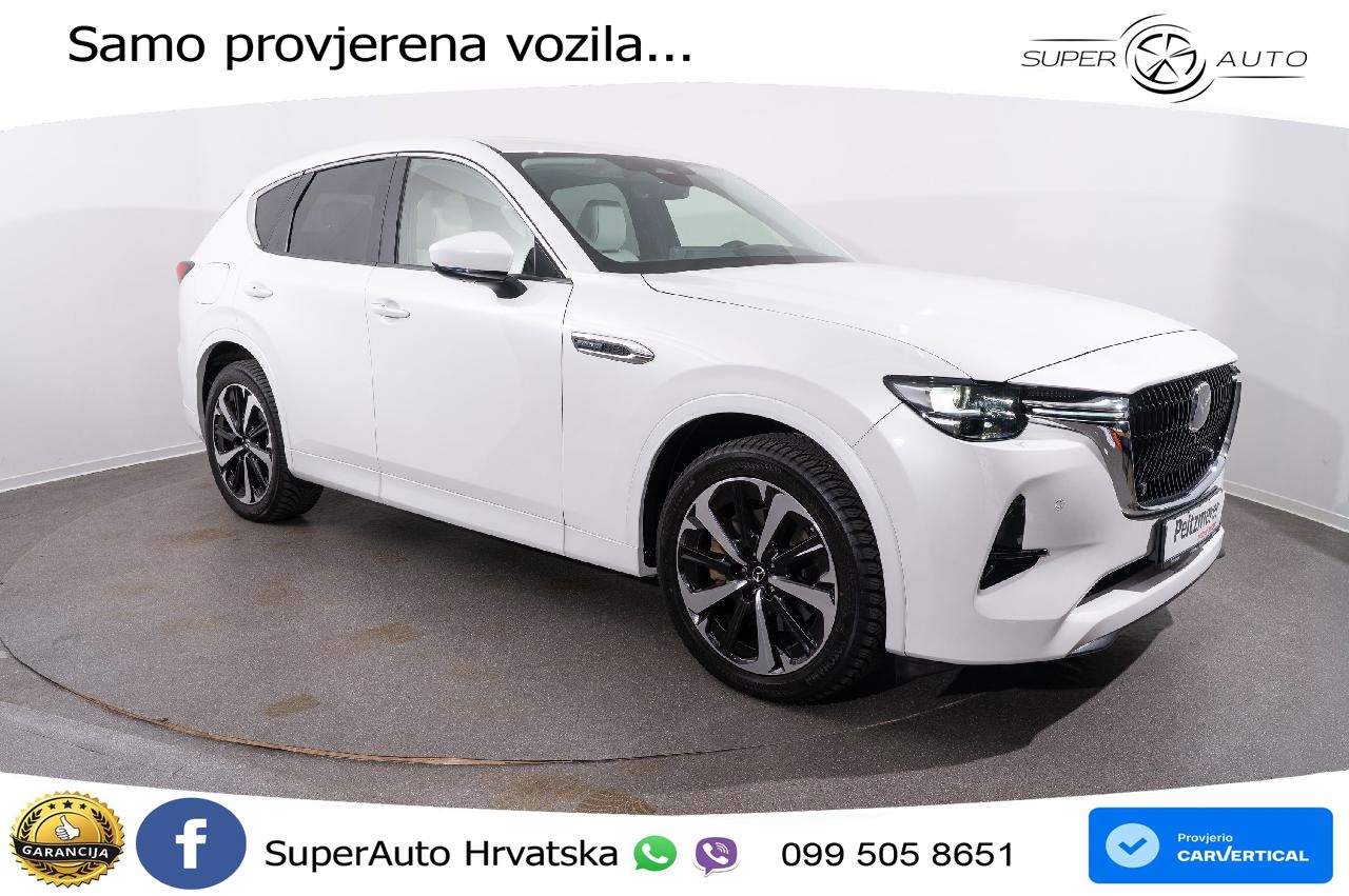 Mazda CX-60 2.5 e-Skyactiv (328 KS) AWD Automatic ACC+HEAD+4xGR SJED+360+PANO