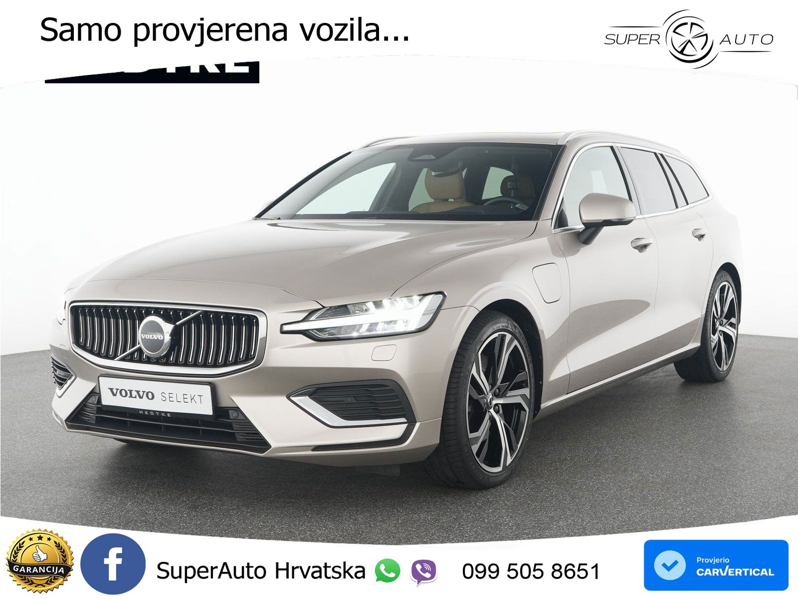 Volvo V60 2.0 T8 AWD Geartronic LED+GR SJED+ACC
