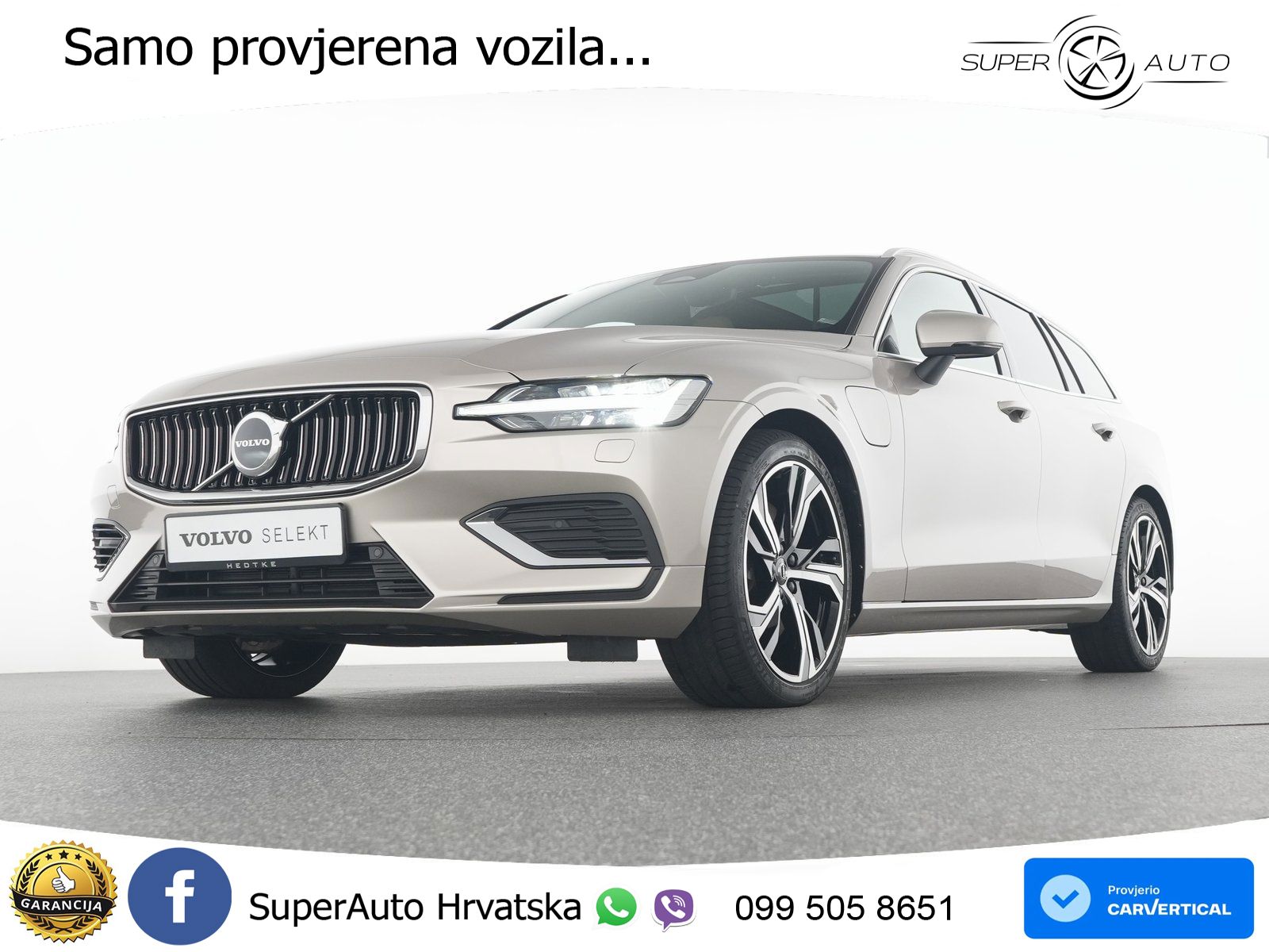 Volvo V60 2.0 T8 AWD Geartronic LED+GR SJED+ACC