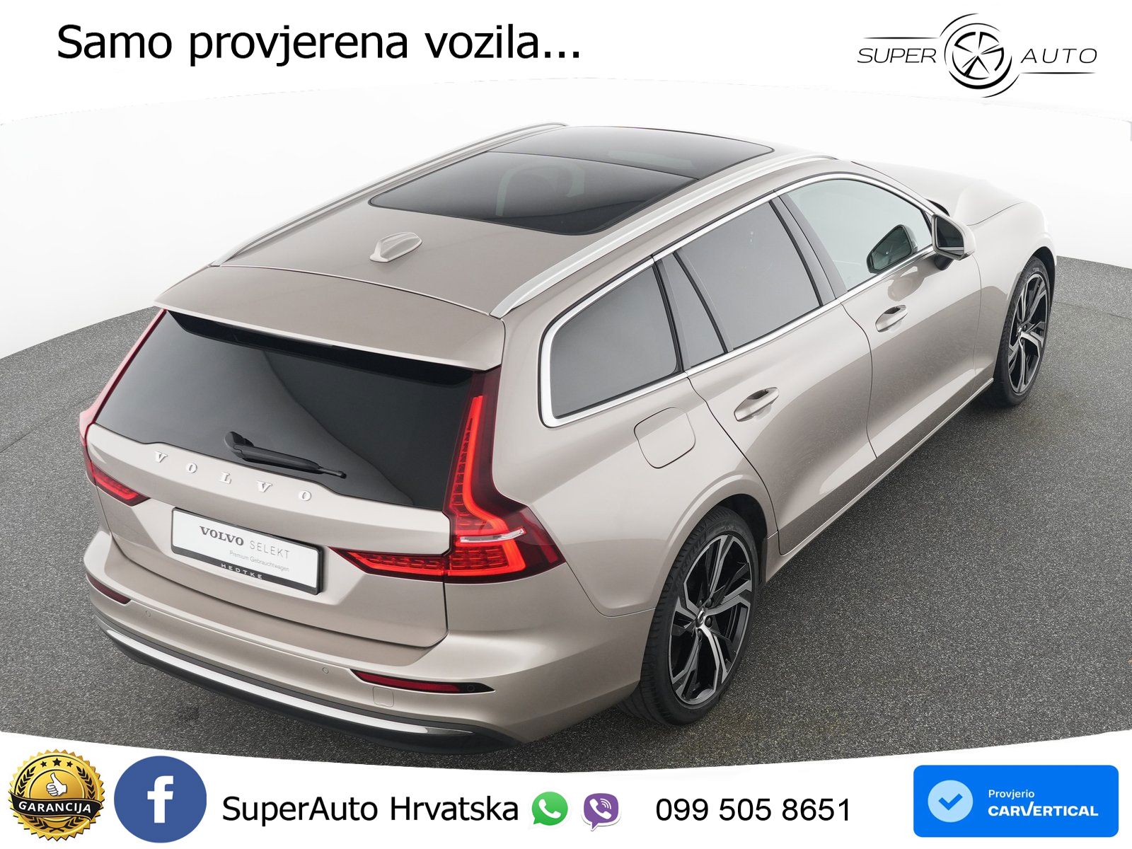 Volvo V60 2.0 T8 AWD Geartronic LED+GR SJED+ACC