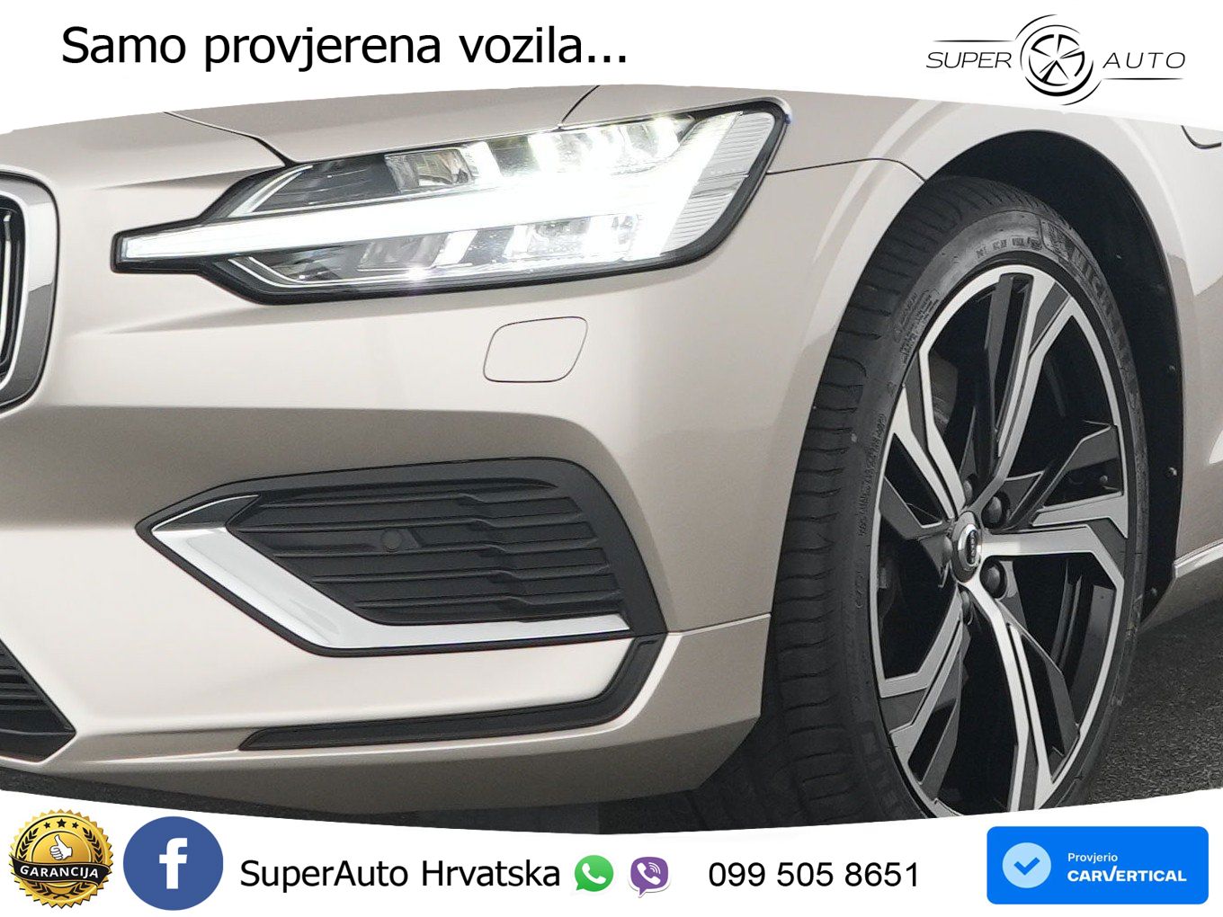 Volvo V60 2.0 T8 AWD Geartronic LED+GR SJED+ACC